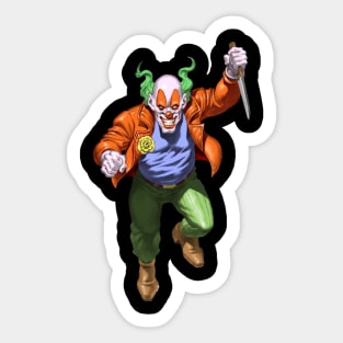 Scary Clown Sticker